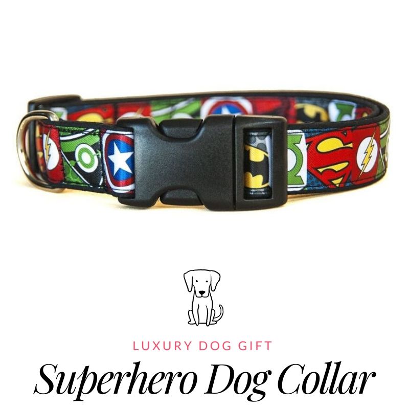 MasTazas SuperHero Dog Collar